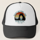 Classic Sunset over Arches Park, Utah キャップ (正面)