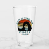 Classic Sunset over Arches Park, Utah タンブラーグラス (正面)