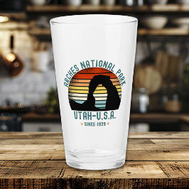 Classic Sunset over Arches Park, Utah タンブラーグラス