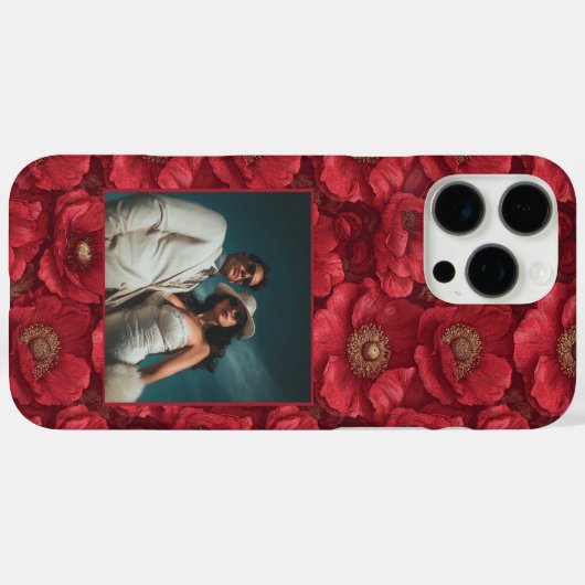 Classic Surprise Birthday Anemones Custom  Case-Mate iPhoneケース (裏面 (横))