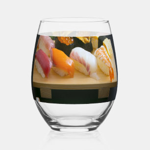 Classic Sushi Board Wine Glass – SUSHIMI Collectio ステムなしワイングラス
