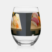 Classic Sushi Board Wine Glass – SUSHIMI Collectio ステムなしワイングラス (右)