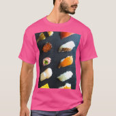 Classic Sushi Set – 10 classic pieces on a stone p Tシャツ (正面)