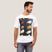 Classic Sushi Set – 10 classic pieces on a stone p Tシャツ (正面フル)