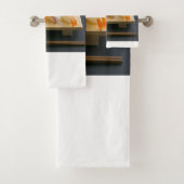 Classic Sushi Towel Set – Japanese Harmony バスタオルセット (インサイチュ)