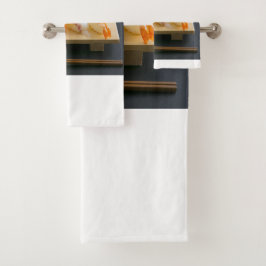 Classic Sushi Towel Set – Japanese Harmony バスタオルセット