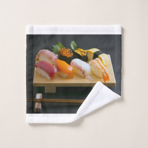 Classic Sushi Towel Set – Japanese Harmony バスタオルセット