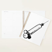 Classic Syringe Sketch Medical Equipment プランナー手帳
