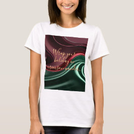 Classic t-shirt in stylish abstract graphic tシャツ