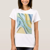 Classic t-shirt in stylish abstract graphic tシャツ (正面)