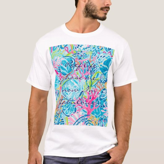 Classic t-shirt in stylish graphic tシャツ (正面)