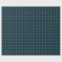 Classic tartan in blue ラッピングペーパー