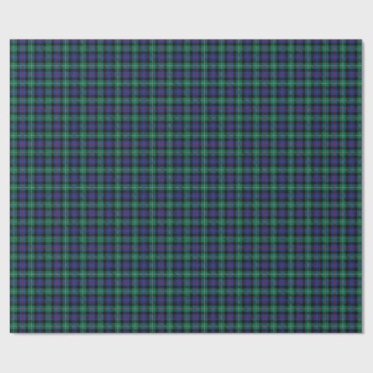 Classic tartan in blue ラッピングペーパー (フラット)