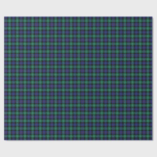 Classic tartan in blue ラッピングペーパー (フラット)