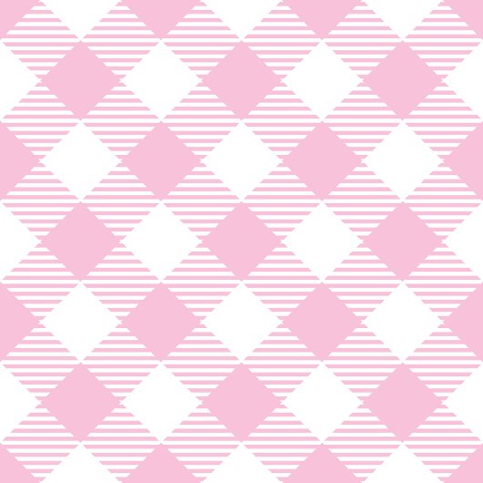 Classic Tartan Napkins Personalized Pink Style