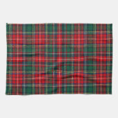 Classic Tartan Plaid Christmas キッチンタオル (横)