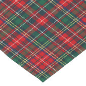 Classic Tartan Plaid Christmas ショートテーブルランナー (コーナー)
