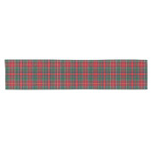 Classic Tartan Plaid Christmas ショートテーブルランナー (横)