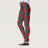 Classic Tartan Plaid Christmas レギンス (左)