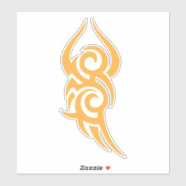 Classic Tattoo Inspired Line Art Design シール