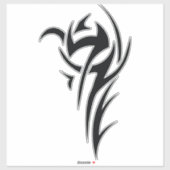 Classic Tattoo Inspired Line Art Design シール (シート)