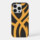 Classic Tattoo Inspired Line Art Design iPhoneケース (裏面)