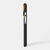 Classic Tattoo Inspired Line Art Design iPhone 16ケース (左側面)