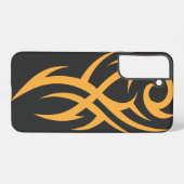 Classic Tattoo Inspired Line Art Design Samsung Galaxyケース (裏面横)