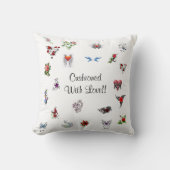 Classic Tattoo Love クッション (正面)