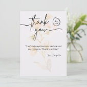 Classic Thank You Card for Dad サンキューカード (スタンド正面)