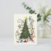 Classic The Grinch | Christmas Tree シーズンポストカード (スタンド正面)