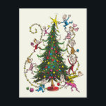 Classic The Grinch | Christmas Tree シーズンポストカード<br><div class="desc">The holidays will not be complete without The Grinch!  HOW THE GRINCH STOLE CHRISTMAS is a classic story of a town called Who-ville and how the Christmas spirit can melt even the coldest of hearts.</div>