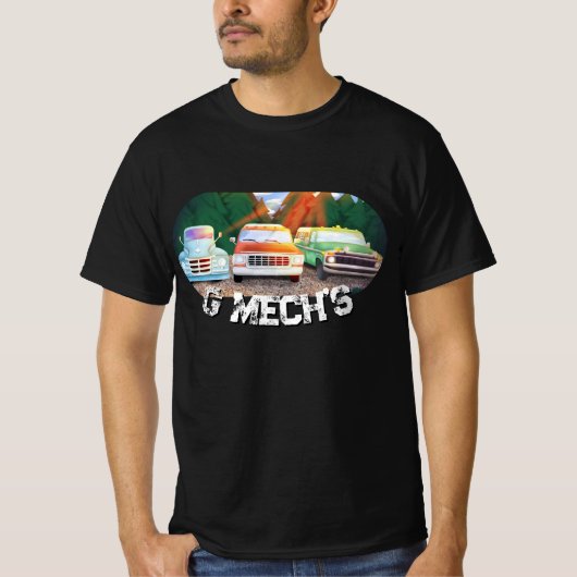 Classic Trucks, Amazing Scenery - GMech T-Shirt Tシャツ (正面)