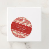 Classic Tulip Aesthetic Countryside Wedding フェイバータグ (インサイチュ)