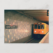 Classic U-Bahn @Senefelderplatz ポストカード (正面)