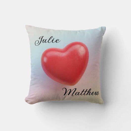 classic valentine day romantic クッション (正面)