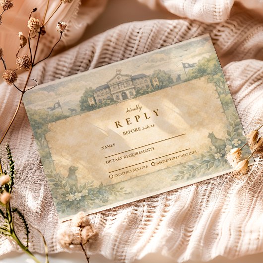 Classic Veterinary School Graduation 出欠カード