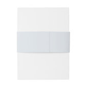 Classic Victorian Blue French Garden Chic Wedding 招待状ベリーバンド (裏面例)