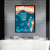 Classic Vintage King Kong Retro Movie Poster ポスター