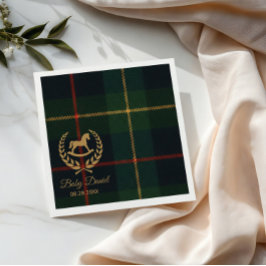 Classic Vintage Polo Horse Party Baby Shower スタンダードカクテルナプキン