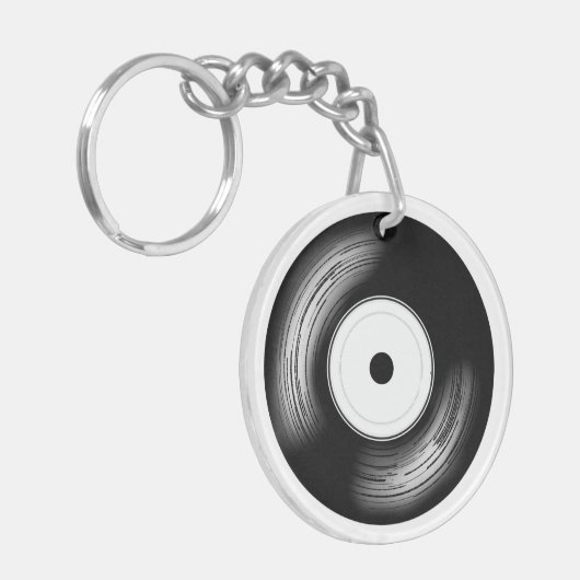 Classic Vinyl Disc キーホルダー (正面左)