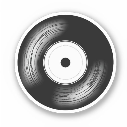 Classic Vinyl Disc シール (正面)