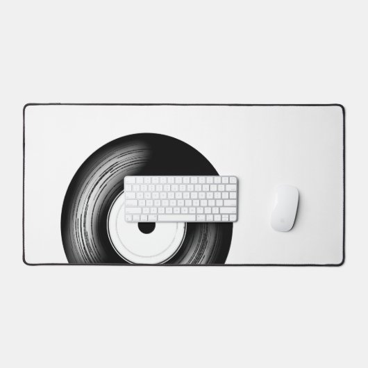 Classic Vinyl Disc Desk Mat デスクマット (キーボード&マウス)
