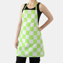 Classic visual lime checkerboard 