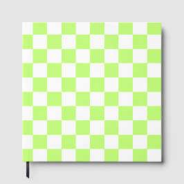 Classic visual lime checkerboard  ゲストブック
