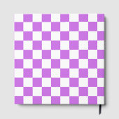Classic visual magenta checkerboard  ゲストブック (裏面)