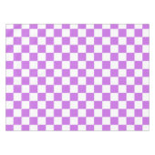 Classic visual magenta checkerboard  テーブルクロス (正面(横))