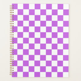 Classic visual magenta checkerboard  プランナー手帳