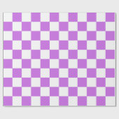Classic visual magenta checkerboard  ラッピングペーパー (フラット)