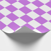 Classic visual magenta checkerboard  ラッピングペーパー (角)